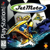 Jet Moto Playstation US box art